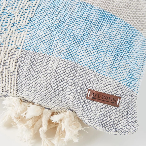 Anthropologie Roads Bloomfield Pillow 14 x 40 - Picture 3 of 3